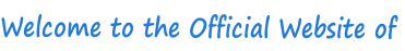 Welcome to the Official Website of